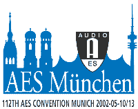 112th AES Convention logo