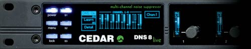 CEDAR DNS 8 Live dialogue noise suppressor